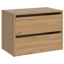 ibonto Schuhschrank Moderner Schuhkipper mit Grifflosem Design und Erweiterbarem Stauraum
