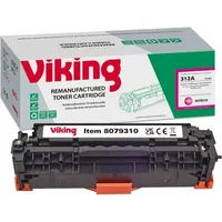 Viking 312A Kompatibel HP Tonerkartusche CF383A Magenta