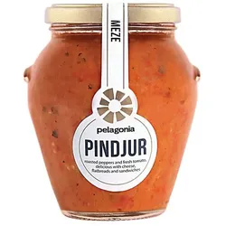 Pelagonia - Pindjur 314g - fruchtiger Aufstrich aus gerösteten Paprika und Tomat...