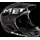 MET-Helmets Parachute Fullface Helm S Schwarz