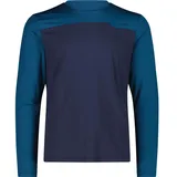 CMP Freebike T-shirt Herren Longsleeve, blau - 56
