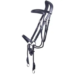 QHP Ceto gebisslose Trense - schwarz - SH