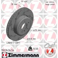 ZIMMERMANN Bremsscheibe 150.3434.54