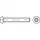 TOOLCRAFT Sicherheitsschrauben M12 25 mm 500 Stück