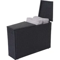 MCW Polyrattan Lounge-Set Luxus XXL anthrazit/grau