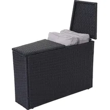 MCW Polyrattan Lounge-Set Luxus XXL anthrazit/grau