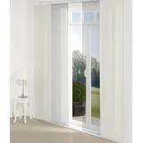 Wirth Schiebegardine Lahnstein (1 St), Paneelwagen, blickdicht, Jacquard, Inkl. Montagezubehör beige 60 cm x 145 cm