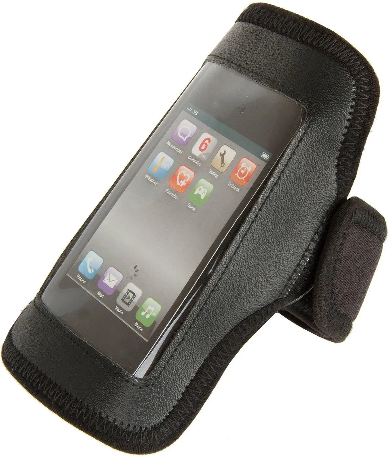 M-Wave Sportarmband für Smartphone - Oberarm Modell Maastricht schwarz No Size