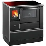 Wamsler Westminster Wamsler K176 F/A 90 Küchenofen schwarz Glaskeramikplatte, Backfach rechts