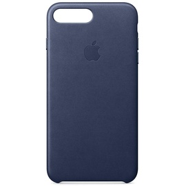 Apple iPhone 8 Plus / 7 Plus Leder Case mitternachtsblau