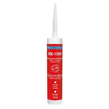 WEICON RK-1500, Acrylat-Strukturklebstoff, flüssiger No-Mix Klebstoff, 0,31 kg, gelblich, transparent