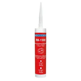 WEICON RK-1500, Acrylat-Strukturklebstoff, flüssiger No-Mix Klebstoff, 0,31 kg, gelblich, transparent