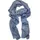 COLLEZIONE ALESSANDRO Schal Jeans " in blau | Gr.: onesize