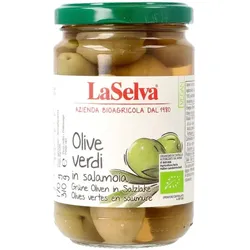 LaSelva Oliven grün in Salzlake bio
