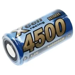 10x XCell Racing Sub-C Ni-MH 4500mAh 1,2V Sub C X4500SCR Akku Modellbau
