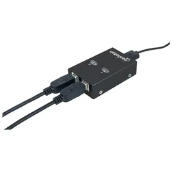 Manhattan USB-A Automatic Sharing Switch, 2x USB-B Ports, 480 Mbps (USB 2.0)