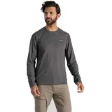 Craghoppers Langarmshirt Sweatshirt Black Pepper Marl M