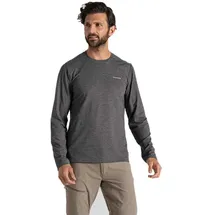 Craghoppers Langarmshirt Sweatshirt Black Pepper Marl M
