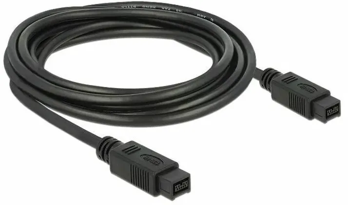 DELOCK FireWire 800 IEEE-1394b Kabel 9-Pin/9-Pin, 3.0m