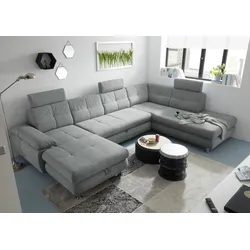 Wohnlandschaft mit Funktion ALBA - grau