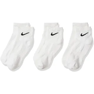 Nike Everyday Cushioned Trainings-Knöchelsocken White/Black 42-46