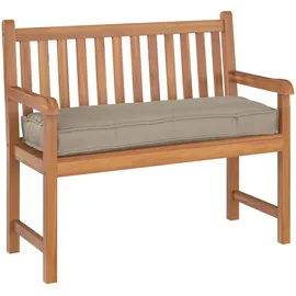 vidaXL Kissen Taupe 120 x 40 cm
