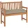 vidaXL Kissen Taupe 120 x 40 cm