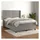 vidaXL Boxspringbett mit Matratze Hellgrau 140x200 cm Samt