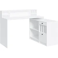 Home Affaire Eckschreibtisch Licia Weiß