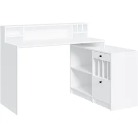 Home Affaire Eckschreibtisch Licia Weiß
