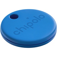 Chipolo ONE - 1 Pack - Schlüsselfinder, Bluetooth Tracker für Schlüssel, Tasche, Gegenstandssuche. Kostenlose Premium-Funktionen. iOS und Android-kompatibel (Blau)
