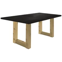 58 aufm Kessel Eila 180 x 75 x 90 cm Asteiche/schwarz