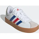 adidas VL Court 3.0 Kinder Ftwr White/Royal Blue/Scarlet 34