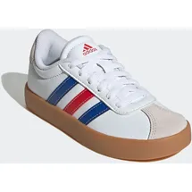 adidas VL Court 3.0 Kinder Ftwr White/Royal Blue/Scarlet 34