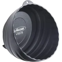 VIGOR Magnetschale Kunststoff schwarz