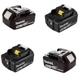 Makita Akku 18 V Li-Ion 5,0 Ah 4 Stück