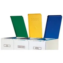 Deckel für Wertstoffmodulsystem mit 60 Liter Volumen, blau