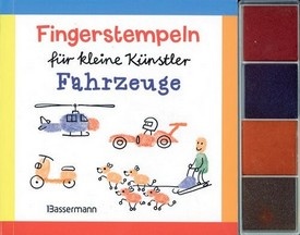 Fingerstempeln für kleine Künstler - Fahrzeuge