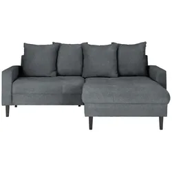 Ecksofa Boston Blaugrau