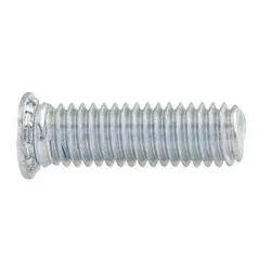 MARKTECH Einpressgewindebolzen - Stahl verzinkt-blau - M8x 25 mm