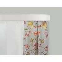 GARESA Schienensystem GARESA "Kunststoffschiene mit Blende", weiß, L:130cm T:7,5cm, Kunststoff, Gardinenstangen, Schienensystem, seitlich mit 2 Rundbögen (kein Spalt zwischen Vorhang und Wand)
