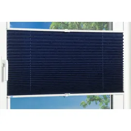 K-HOME Plissee Palma 55 x 130 cm blau