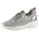 Sportliche Schnürschuhe Silber 42