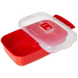 Sistema Frischhaltedose rechteckig rot 4 x 1,25 l
