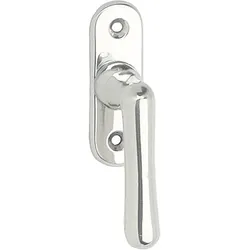 GRUNDMANN Fenstergriff Original ELEGANT kurz gerade - Aluminium