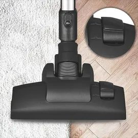 Balter Home Balter Staubsauger mit 600W Saugleistung - Vento H3 - Handstaubsauger - Modulares Saugrohr - Beutellos - Super komfortabel und leicht - 7m Kabel - Grau