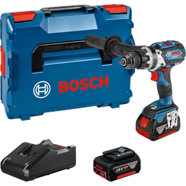 Bosch GSB 18V-110 C Professional inkl. 2 x 5 Ah + L-Boxx 06019G030D