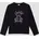 Oversize Longsleeve mit Frontprint 134/140