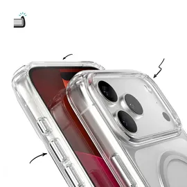 Speck Presidio Perfect Clear Case MagSafeiP 17 Pro Max