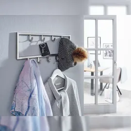 FineBuy Wandgarderobe SV76195 Silber